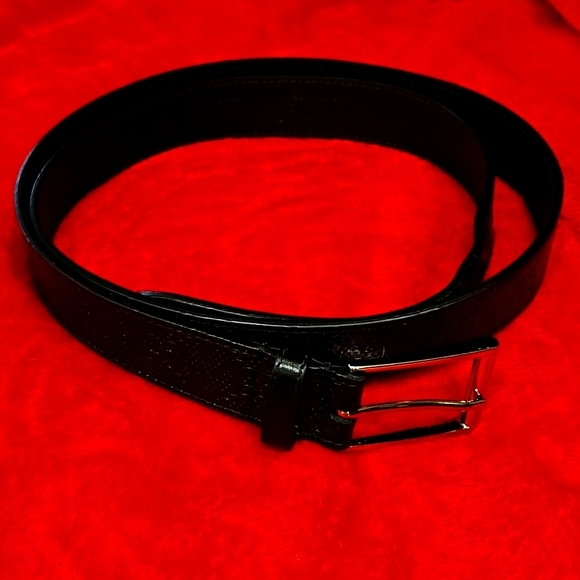 Gucci blk belt 45 - Picture 1 of 5